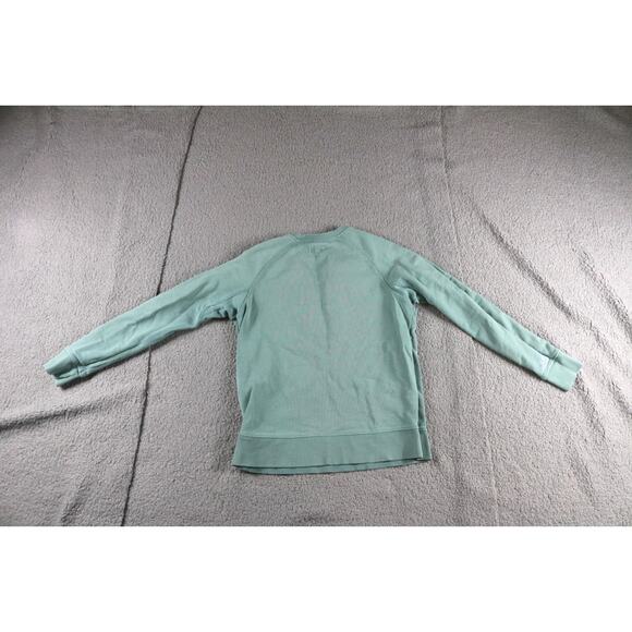 Pact Organic Sweatshirt Womens Small Green Cotton Pullover - Picture 2 of 5